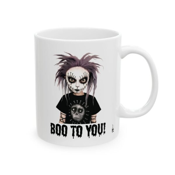 Personalized Halloween Mug 11oz – Add Your Scary Photo & Text | Spookify Your Mug Today! Create a one-of-a-kind mug!