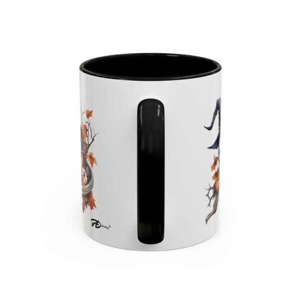 Ghoulish Halloween Mug - 11oz Ceramic Cup with Eye-Catching Design - Image 4