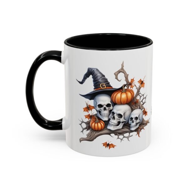 Ghoulish Halloween Mug - 11oz Ceramic Cup with Eye-Catching Design