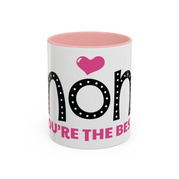 Mom, You're The Best! Thoughtful Mother's Day Ceramic Mug to Brighten Up Your Mom’s Daily Routine