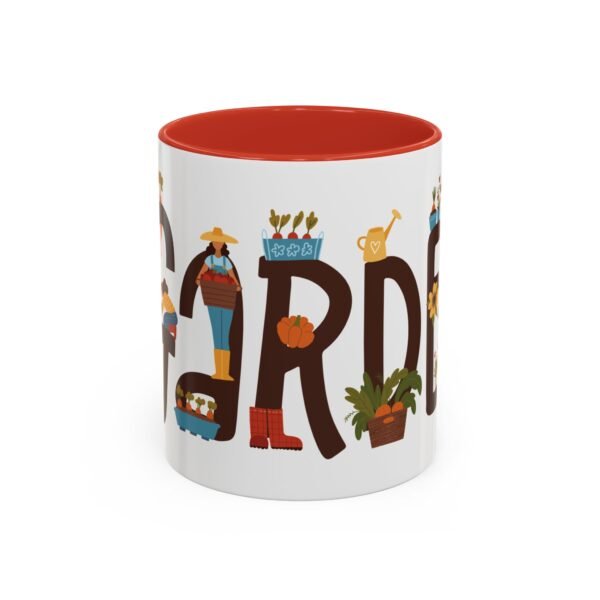 Gardener's Mug – Unique 11oz Ceramic Mug with Stylish Graphic Design