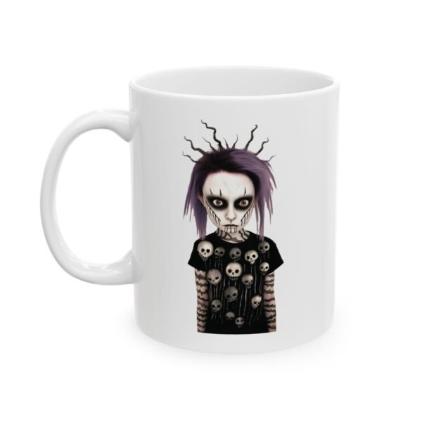 Personalized Halloween Mug 11oz – Add Your Scary Photo & Text | Spookify Your Mug Today! Create a one-of-a-kind mug! - Image 3