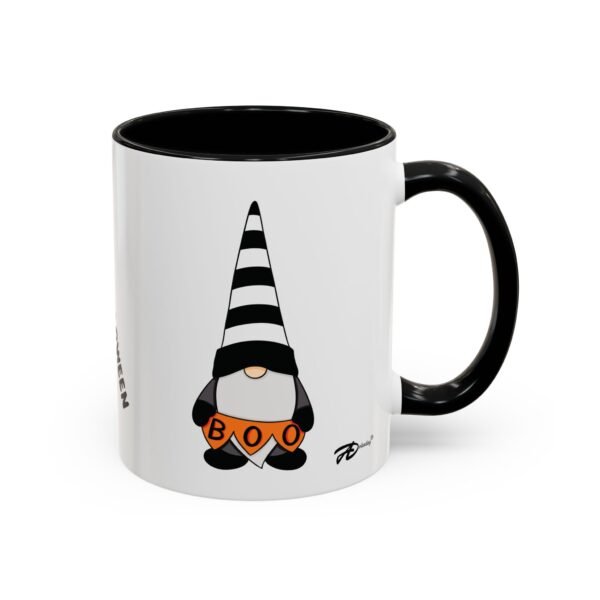 Unique Halloween Gnomes. A Great Pick for Halloween Aficionados -11oz Spooky Ceramic Mug - Image 2