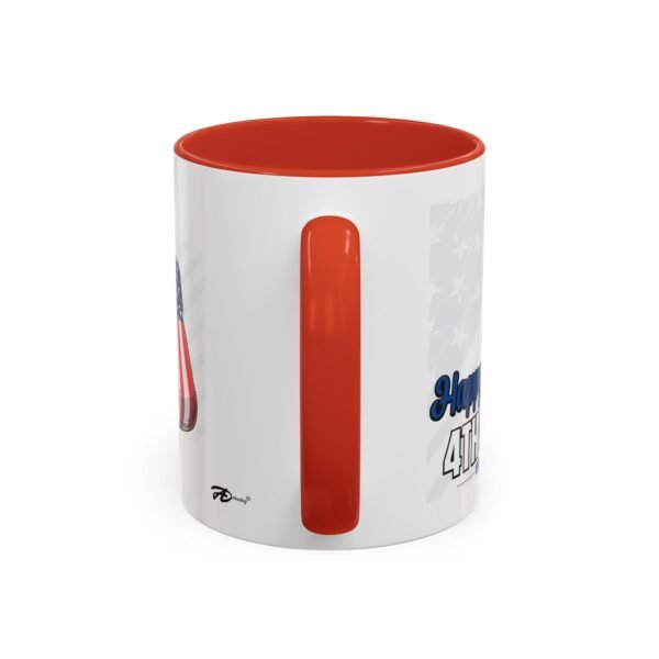 11oz Ceramic Mug with 4th of July Design – Perfect for Celebrating Freedom Independence day - Image 4