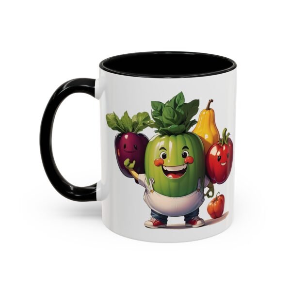 Fuel Your Day with Freshness! Ceramic Mug for Cooking & Eating Fans - Image 3