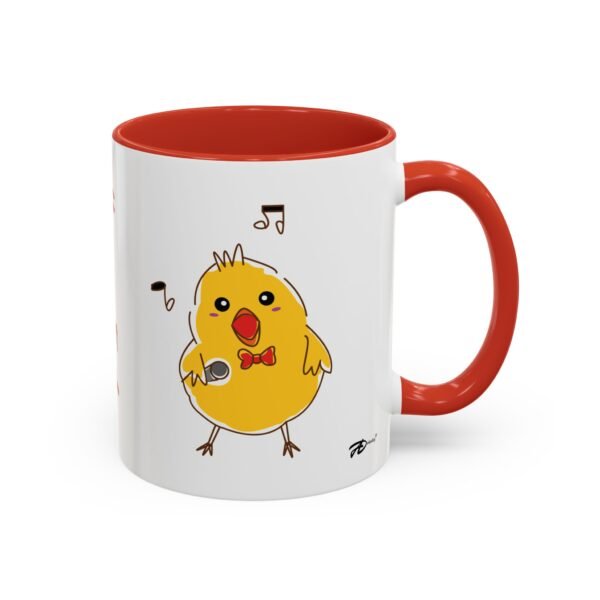 Easter Ceramic Mug – Cute Chick & Colorful Eggs Graphic for Spring Mornings - Image 2