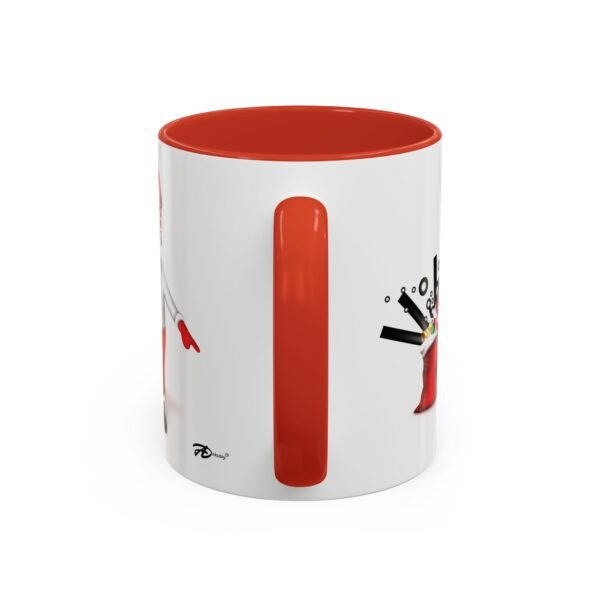 Cool Santa 11oz Ceramic Mug – Festive Christmas Mug with Sunglasses Santa - Image 4