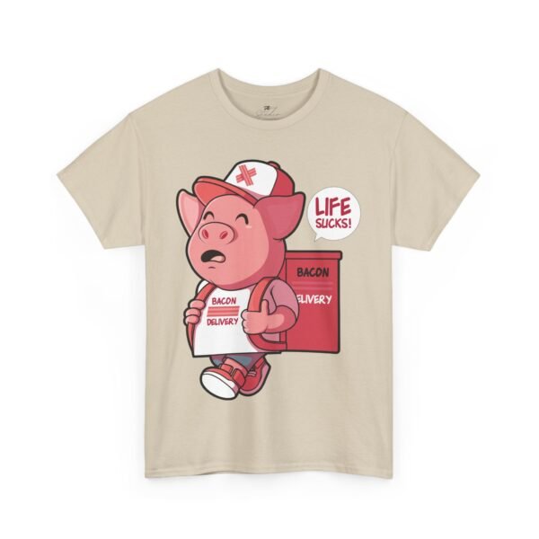 Bacon Delivery  - Funny Chef T-Shirt – Unisex Cotton Tee for Cooking and Eating Fans