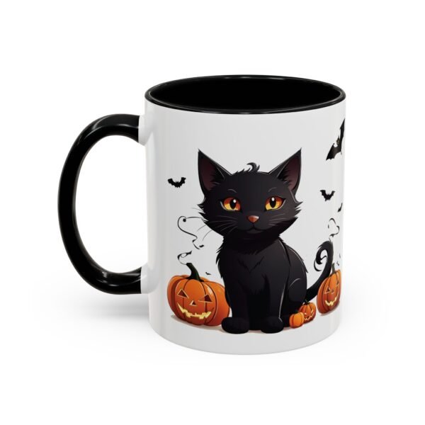 Pumpkin Cat Halloween Decor – Ideal for Adding a Spooky Touch to Your Mornings - Image 3