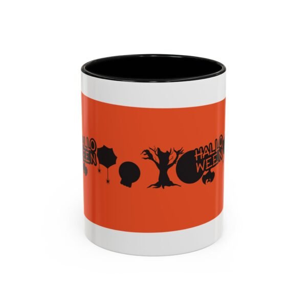 Embrace the Funny Spooky Season – 11oz Halloween Ceramic Mug for Your Coffee