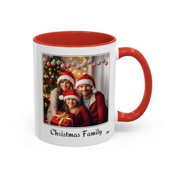 Personalized Christmas Mug 11oz – Add Your Festive Photo & Custom Text | Create a Unique Holiday Keepsake for Loved Ones! - Image 8