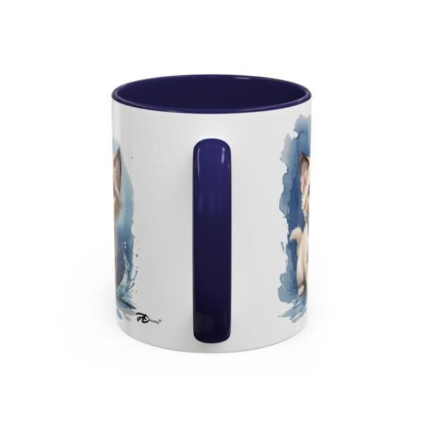 Adorable Blue-Eyed Kitten Mug – Perfect for Animal Lovers, 11oz Ceramic - Image 4