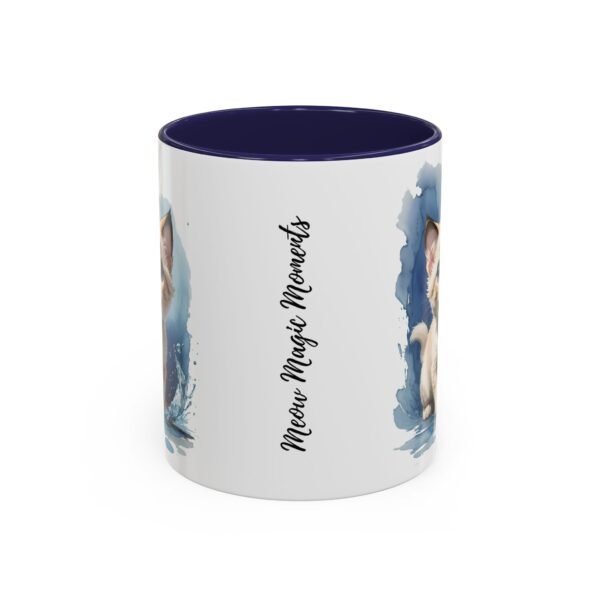 Adorable Blue-Eyed Kitten Mug – Perfect for Animal Lovers, 11oz Ceramic - Image 2