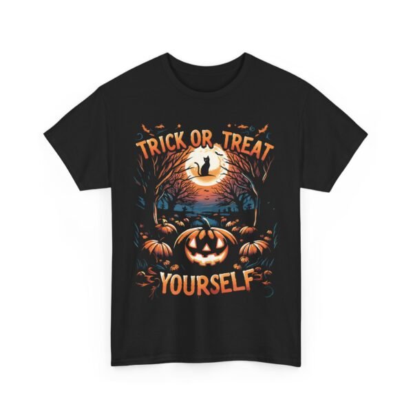 Menacing Pumpkin Halloween T-Shirt