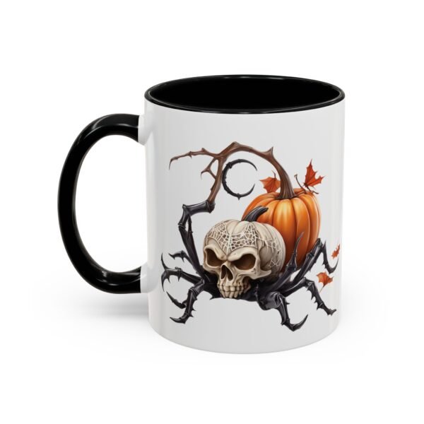 Stylish Halloween Mug - 11oz Ceramic with Color Contrast, Perfect for Coffee Lovers - Image 3