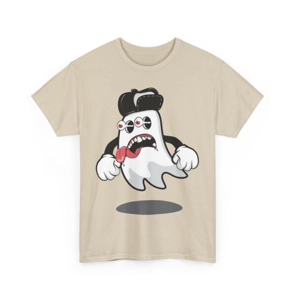 Ghost Cartoon Halloween  T-Shirt 100% Cotton Unisex