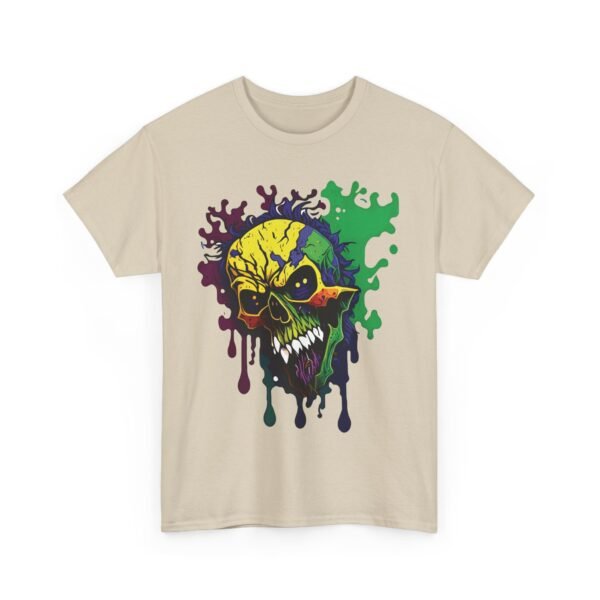 Zombie Colorful Halloween T-Shirt 100% Cotton Unisex