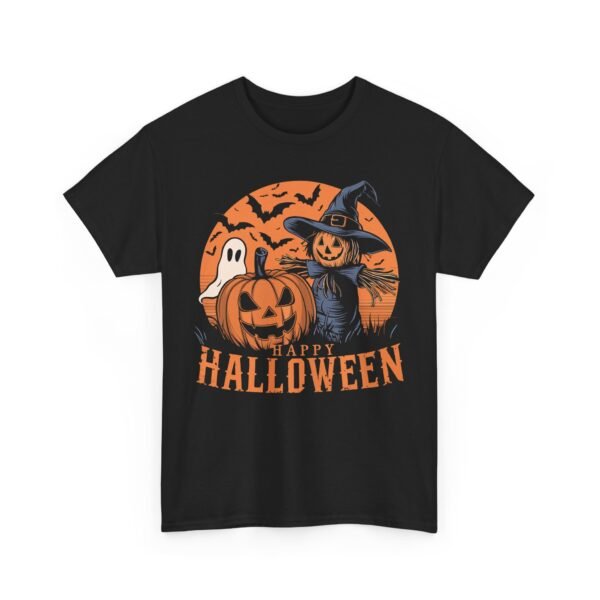 Pumpkin Scare Crow Halloween T-Shirt 100% Cotton Unisex