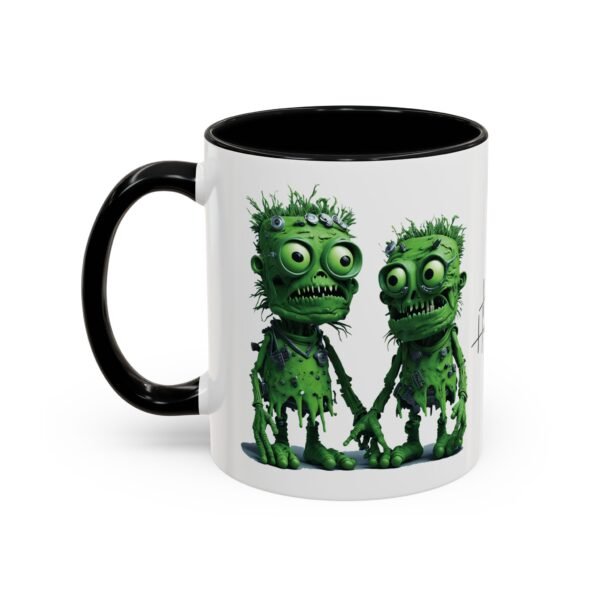 Funny Zombie Happy Halloween Decor – Ideal for Adding a Spooky Touch to Your Mornings - Image 3