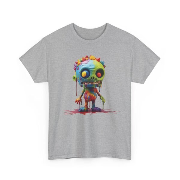 Zombie Color 3d Halloween T-Shirt 100% Cotton Unisex - Image 4