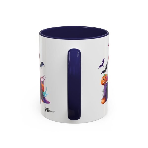 Creepy Halloween Mug -11oz Ceramic Cup with Vibrant Design and Glossy Finish - Image 4