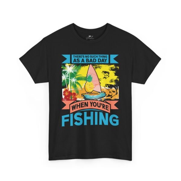 God Day When You're Fishing Unisex Cotton Tee for Outdoor Enthusiasts