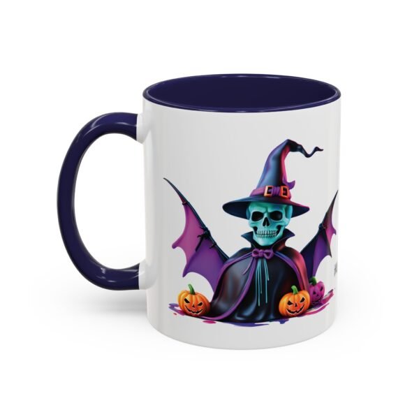 Haunted Halloween Ceramic Mug - 11oz Glossy Cup with Festive Graphic - Image 3