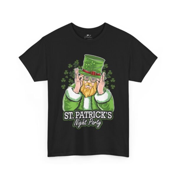 St. Patrick’s Night Party Day Cotton T-Shirt - Irish Vibes, Shamrocks & Good Luck