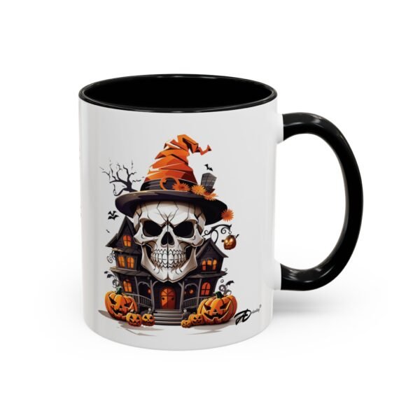 Pumpkin Castle Halloween Decor – Ideal for Adding a Spooky Touch to Your Mornings