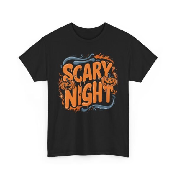 Scary Night Pumpkin Halloween T-Shirt