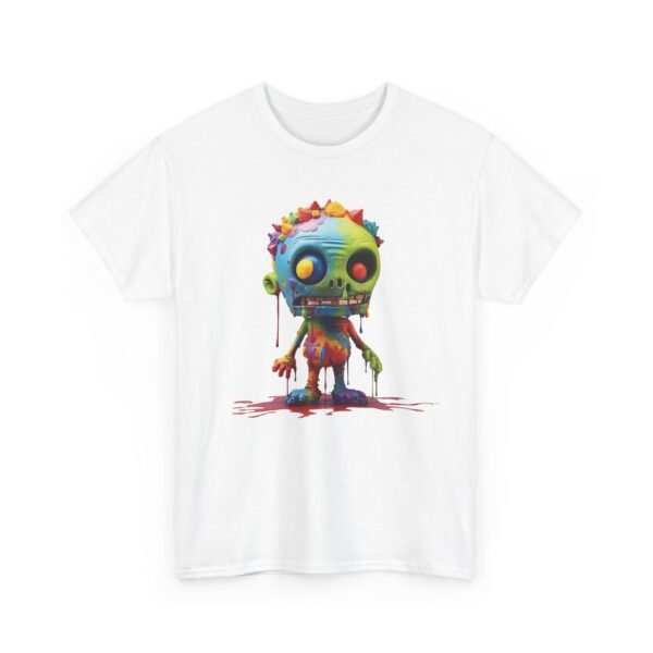 Zombie Color 3d Halloween T-Shirt 100% Cotton Unisex