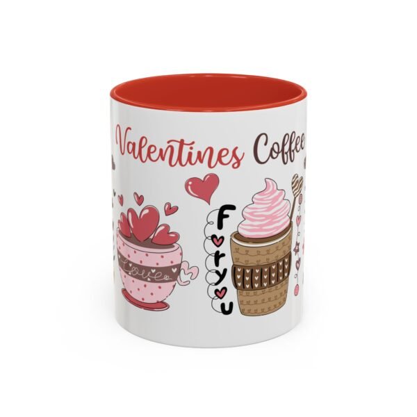 Valentines Coffee -Themed Valentine's Day Mug 11oz – Celebrate Love Over Coffee