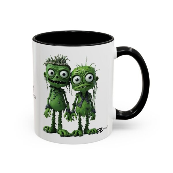 Funny Zombie Happy Halloween Decor – Ideal for Adding a Spooky Touch to Your Mornings