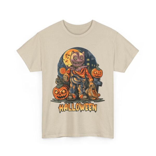 Fiendish Pumpkins Halloween T-Shirt 100% Cotton Unisex