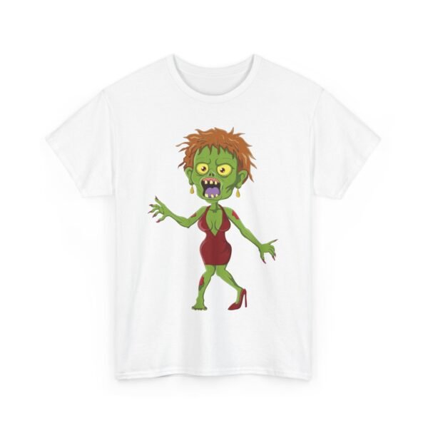 Zombie Woman Halloween T-Shirt 100% Cotton Unisex