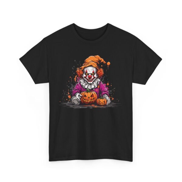 The Sinister Harlequin Halloween  T-Shirt 100% Cotton Unisex - Image 2