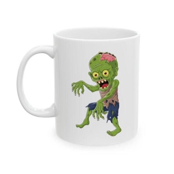 Halloween Zombie Mug 11oz – Creepy Undead Graphics | Perfect for Spooky Season - Image 3