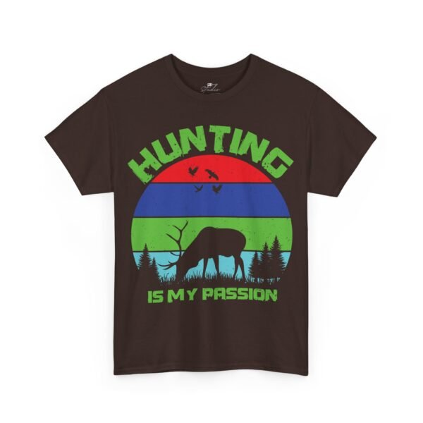 Hunting is My Passion - Premium Cotton T-Shirt for Adventure Seekers