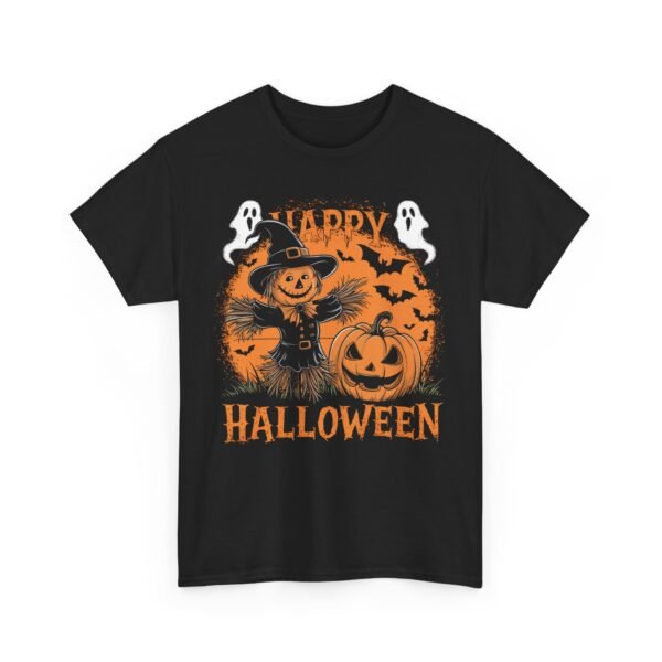 Pumpkin Jack O' Lantern Scary Halloween T-Shirt 100% Cotton Unisex