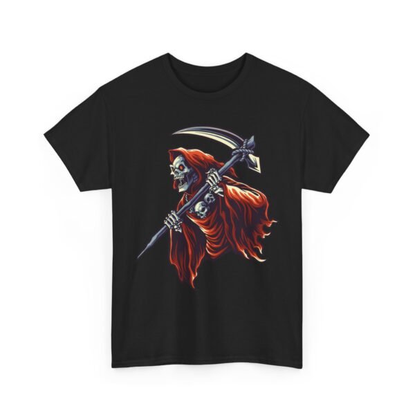 Grim Reaper Halloween T-Shirt 100% Cotton Unisex - Spooky Classic Tee