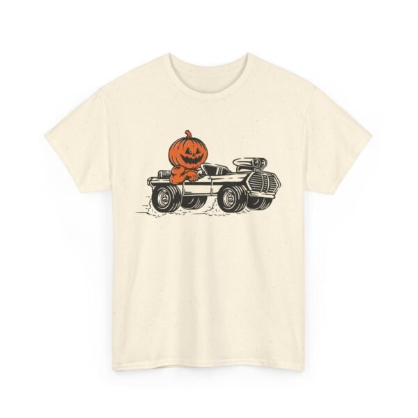 Hot Rod Car Pumpkin Halloween T-Shirt