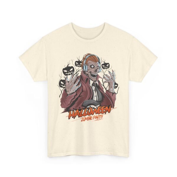 Halloween Zombie Party T-Shirt 100% Cotton Unisex