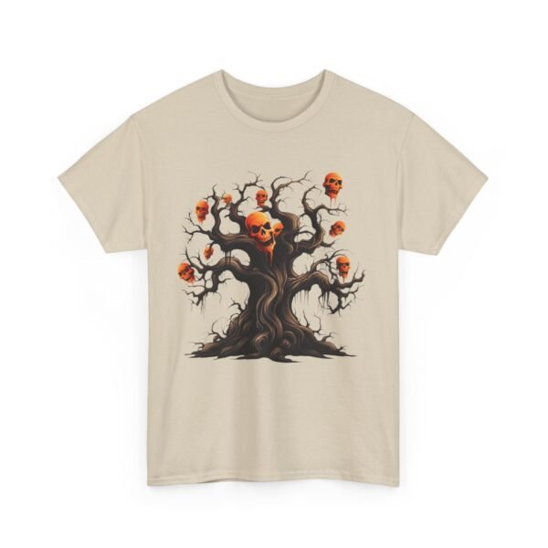 Skeleton Tree Halloween  T-Shirt 100% Cotton Unisex