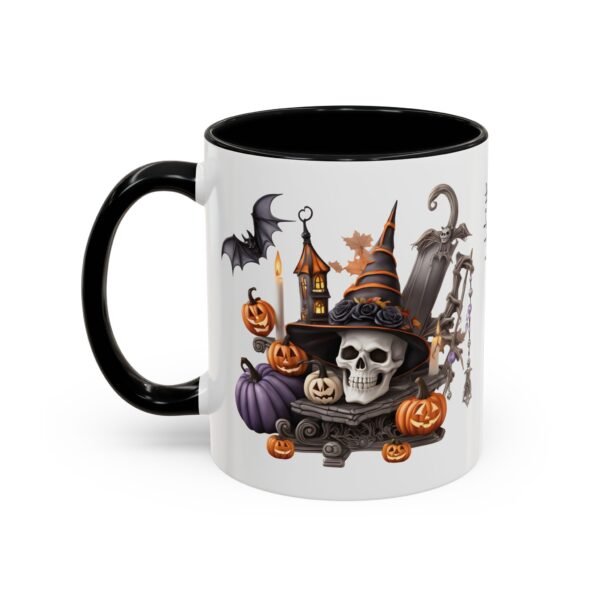 Halloween 11oz Ceramic Mug – Stylish Glossy Finish, Ergonomic C-Shaped Handle - Image 3