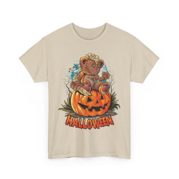 Petrifying Pumpkin  Halloween T-Shirt 100% Cotton Unisex - Image 2