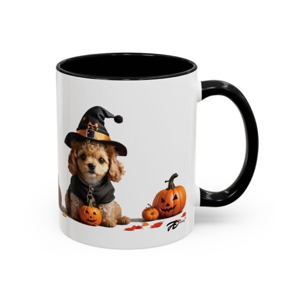 Poodle Halloween Decor – Ideal for Adding a Spooky Touch to Your Mornings