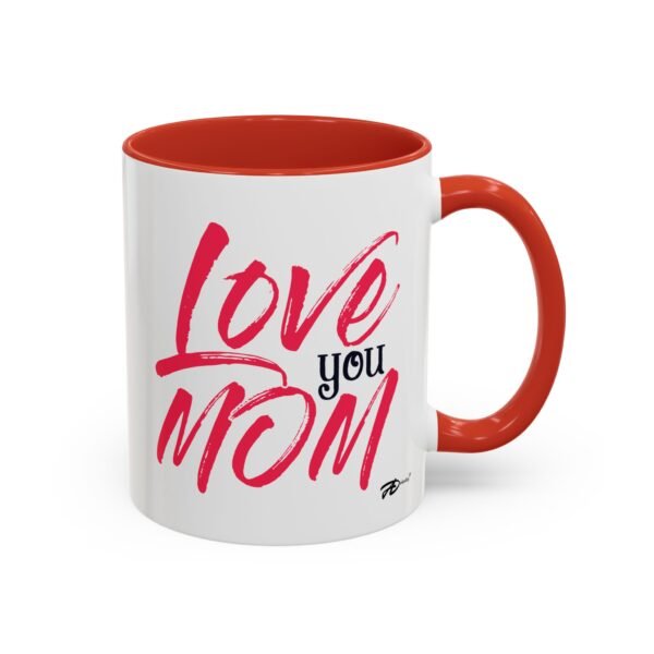 Love You Mom! Mother's Day Ceramic Mug – A Touch of Beauty and Warmth in Every Sip