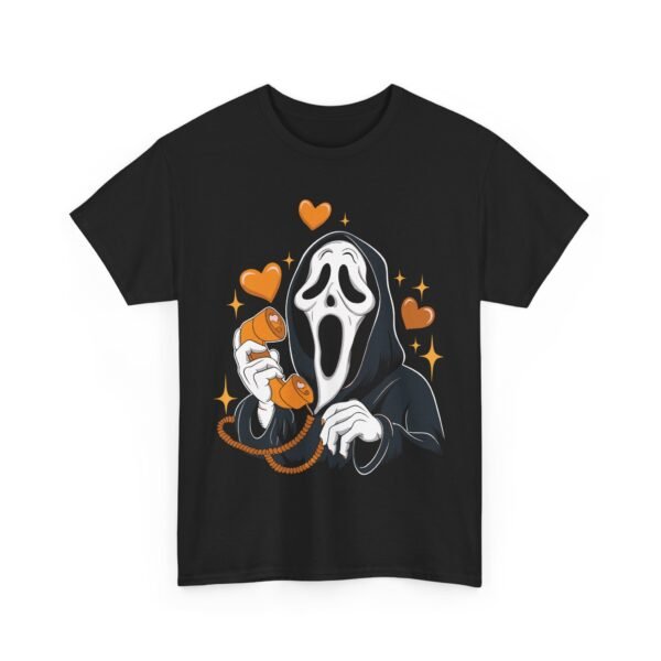 Ghost Telephone Halloween T-Shirt 100% Cotton Unisex