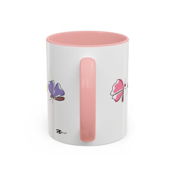 Butterfly Mug – Unique 11oz Ceramic Mug with Stylish Graphic Design - Image 4