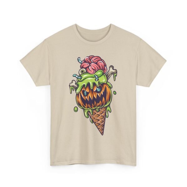 Pumpkin Ice Cream Halloween T-Shirt 100% Cotton Unisex